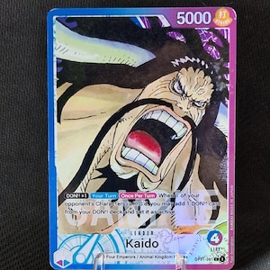 One Piece Proxy-Karte Holo - Kaido Leader OP01-061 Alt Art