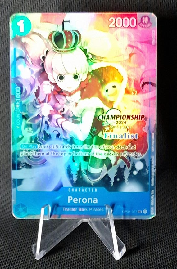 One Piece Proxy Card Holo - Perona OP01-077 Character