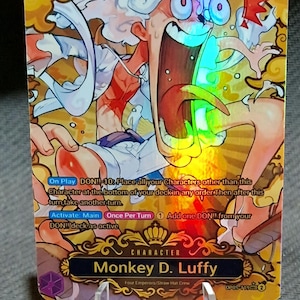 One Piece Proxy Card Holo - Monkey D. Luffy OP05-119 Championship 2023 Wereldfinale 1e prijs