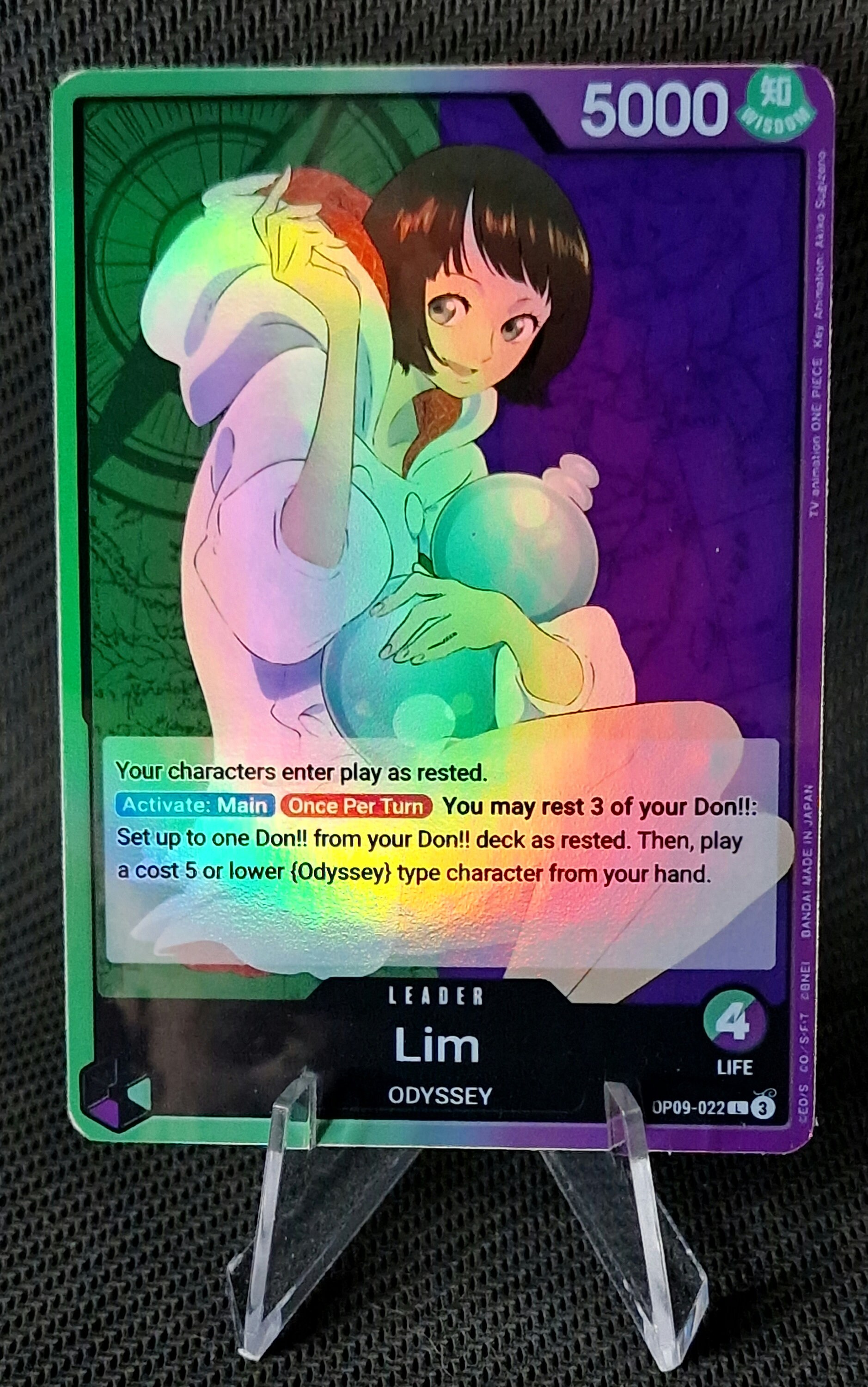 one piece tcg lim deck Green Purple Guide - Card Game Description coming soon... One Piece OP09 Lim Pre-Made