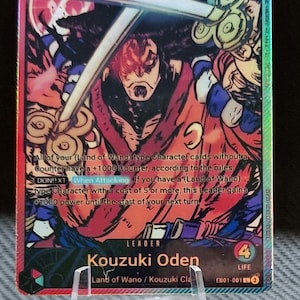 One Piece-Ersatzkarte Holo – Kozuki Oden Leader EB01-001 Alt Art