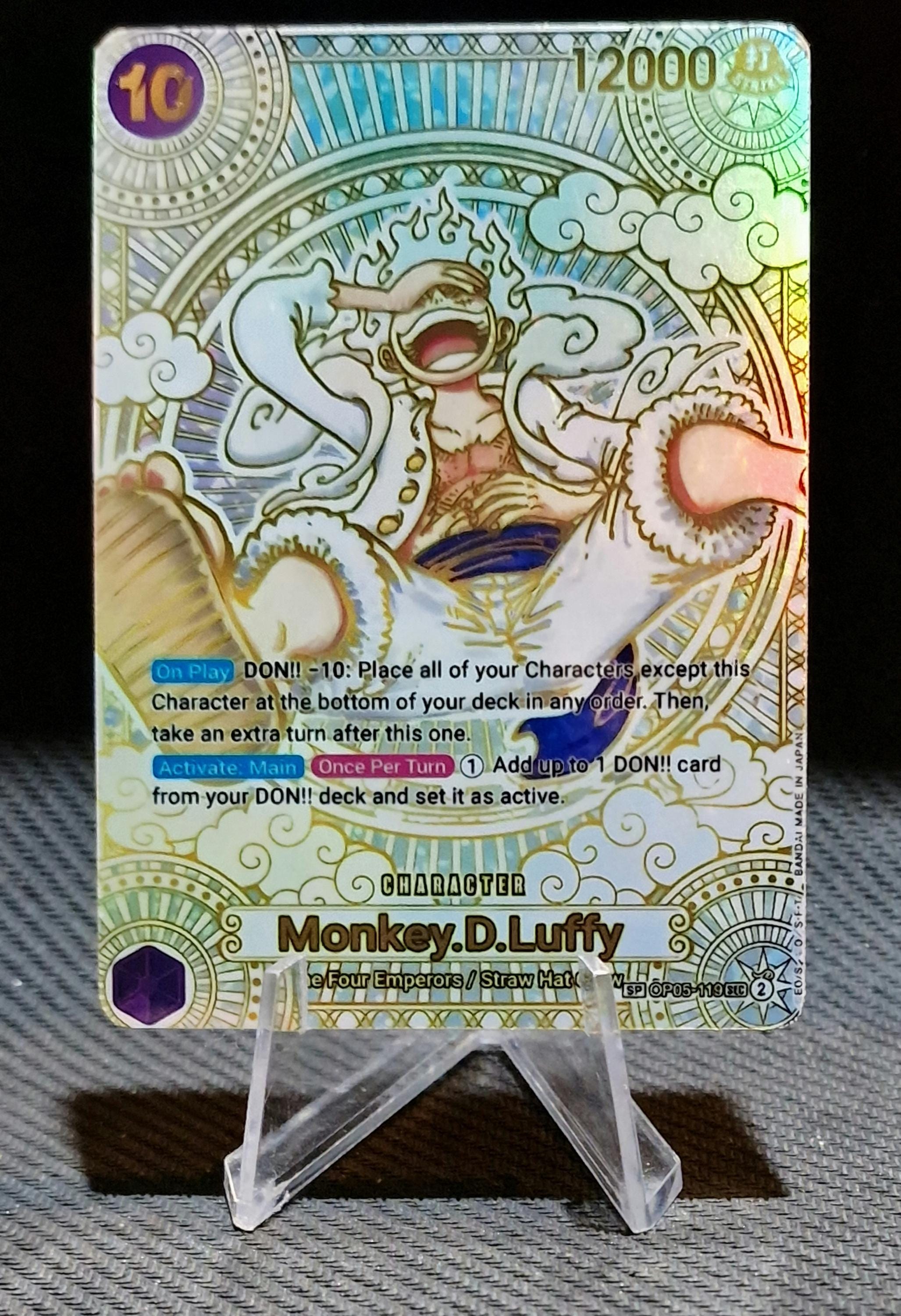 One Piece Card Gear 5 - Etsy