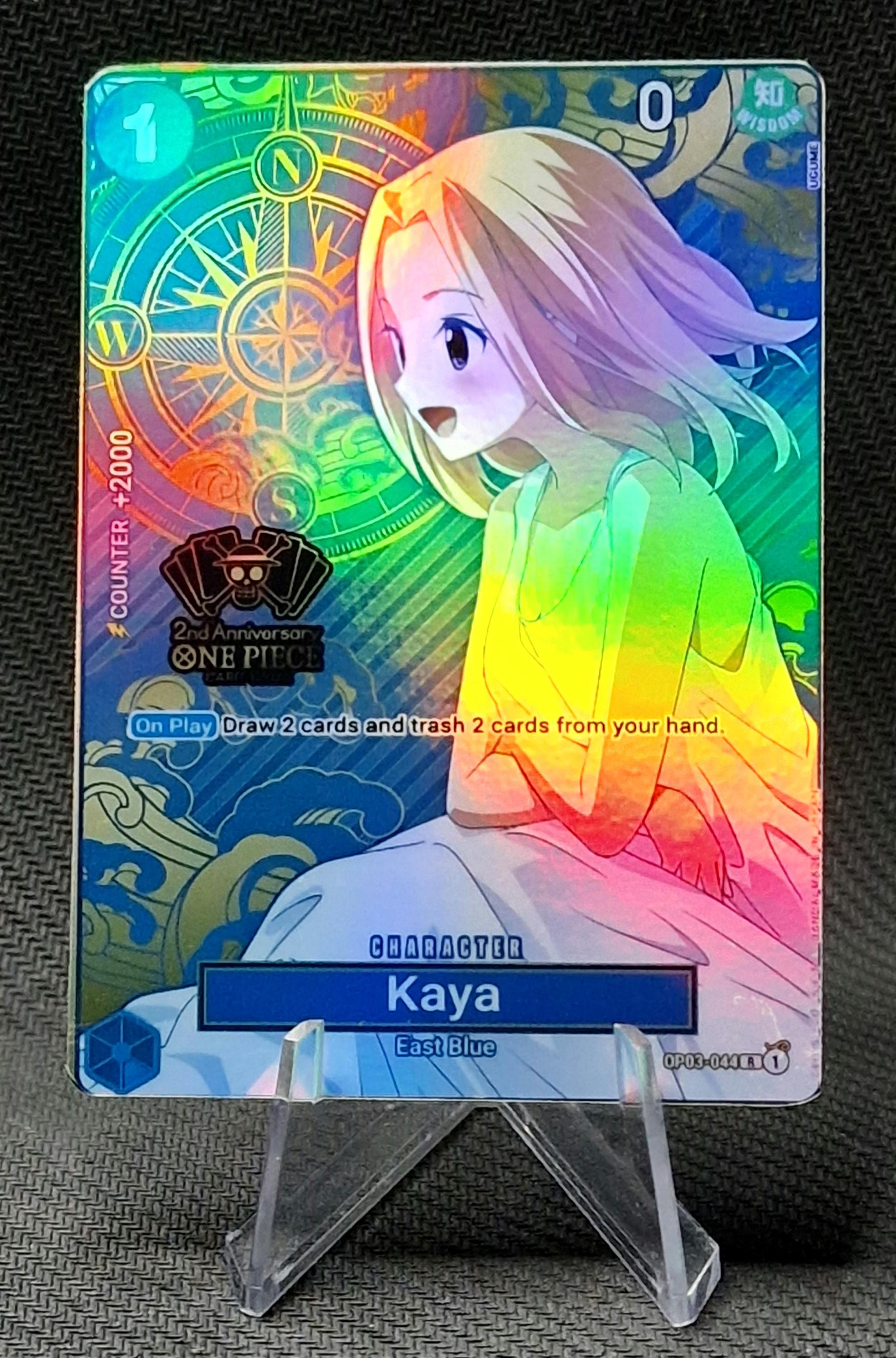 One Piece Proxy Card Holo - Kaya OP03-044 Character Second One Piece Proxy Card Holo - Kaya OP03-044 Character Second