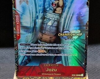 【ARS10】ジョズ チャンピオンシップ2023 英語版 OP02-008 ジョズ(英語版/未開封/CS2023/illust:Nekobayashi)【R】{OP02-008}