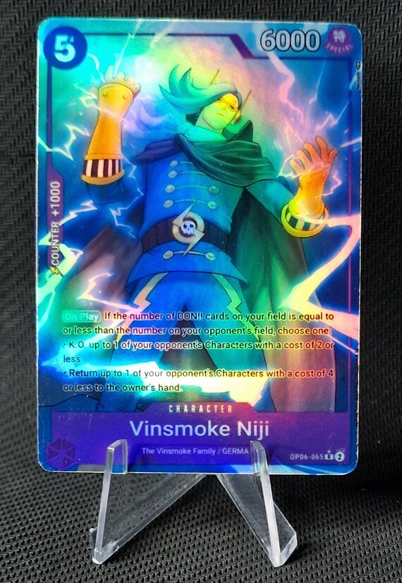Buy One Piece Proxy Card Holo - Vinsmoke Niji OP06-065 Character
