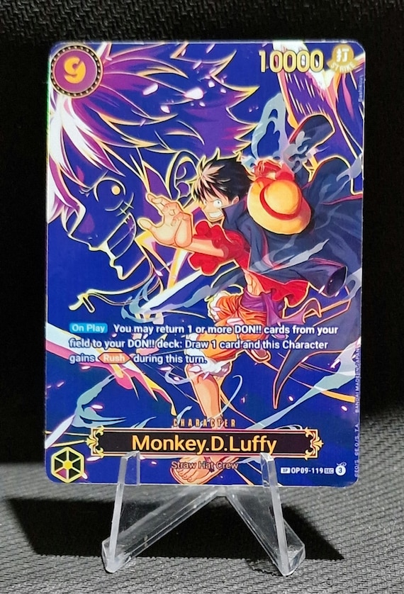 One Piece Proxy Card Holo - Monkey.d.luffy OP09-119 Special Art