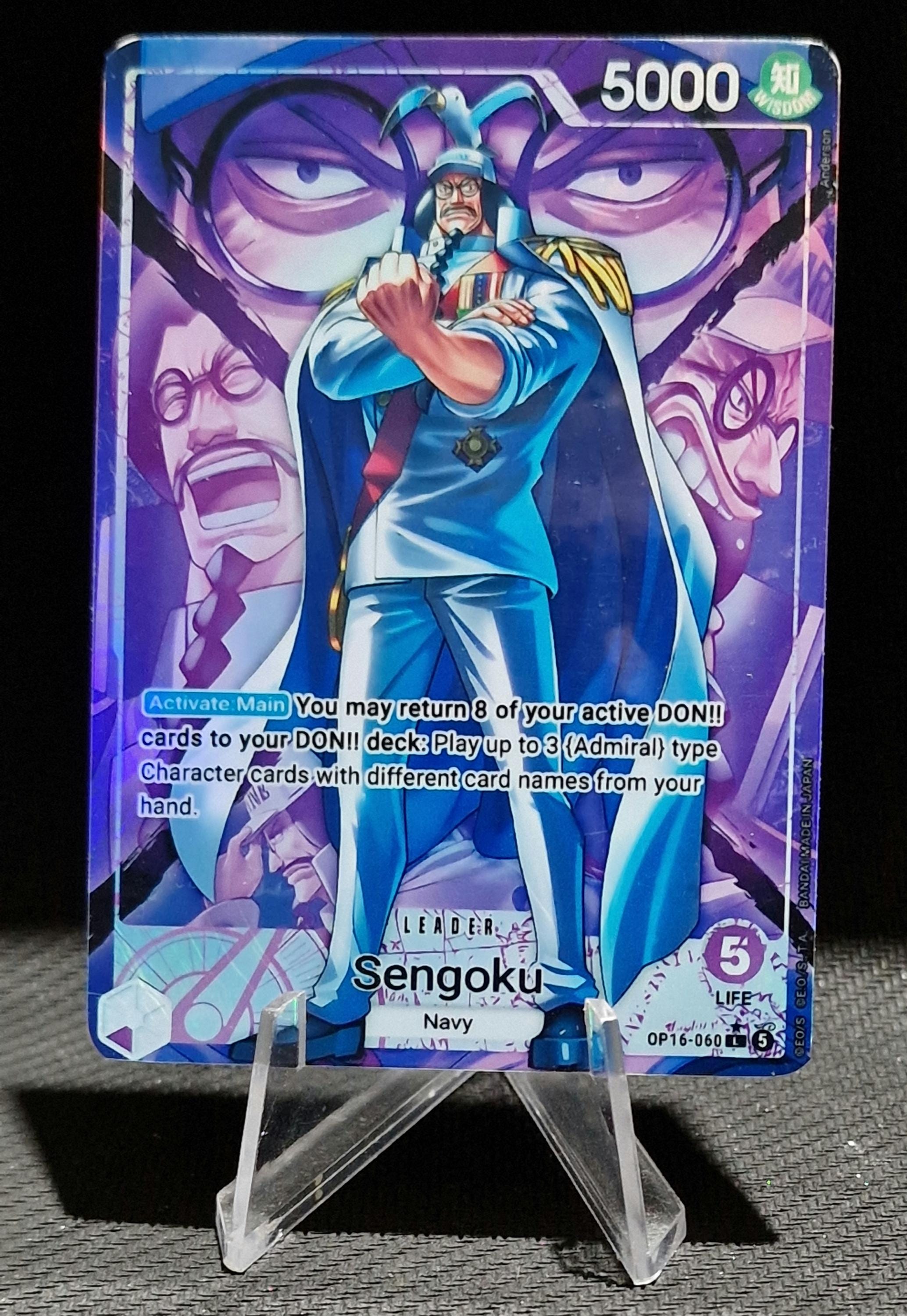 One Piece Proxy Card Holo - Sengoku Leader OP16-060 Alt Art - Etsy