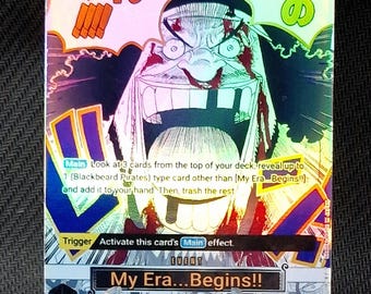 One Piece Proxy Card Holo - My Erabegins!! OP09-096 Character