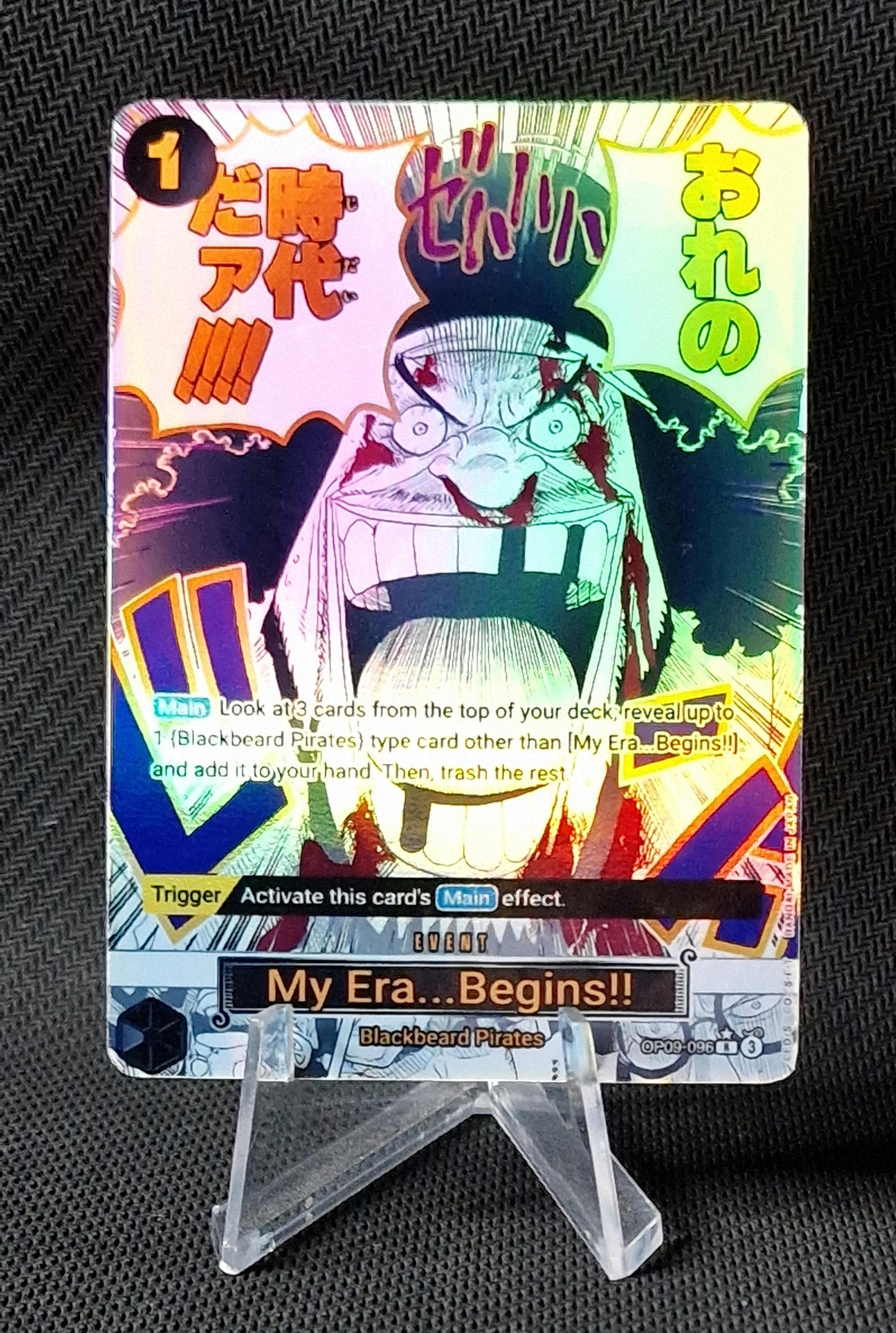 One Piece Proxy Card Holo - My Erabegins!! OP09-096 Character