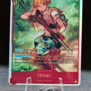 One Piece Proxy Card Holo – Hibari OP11-010 Charakter