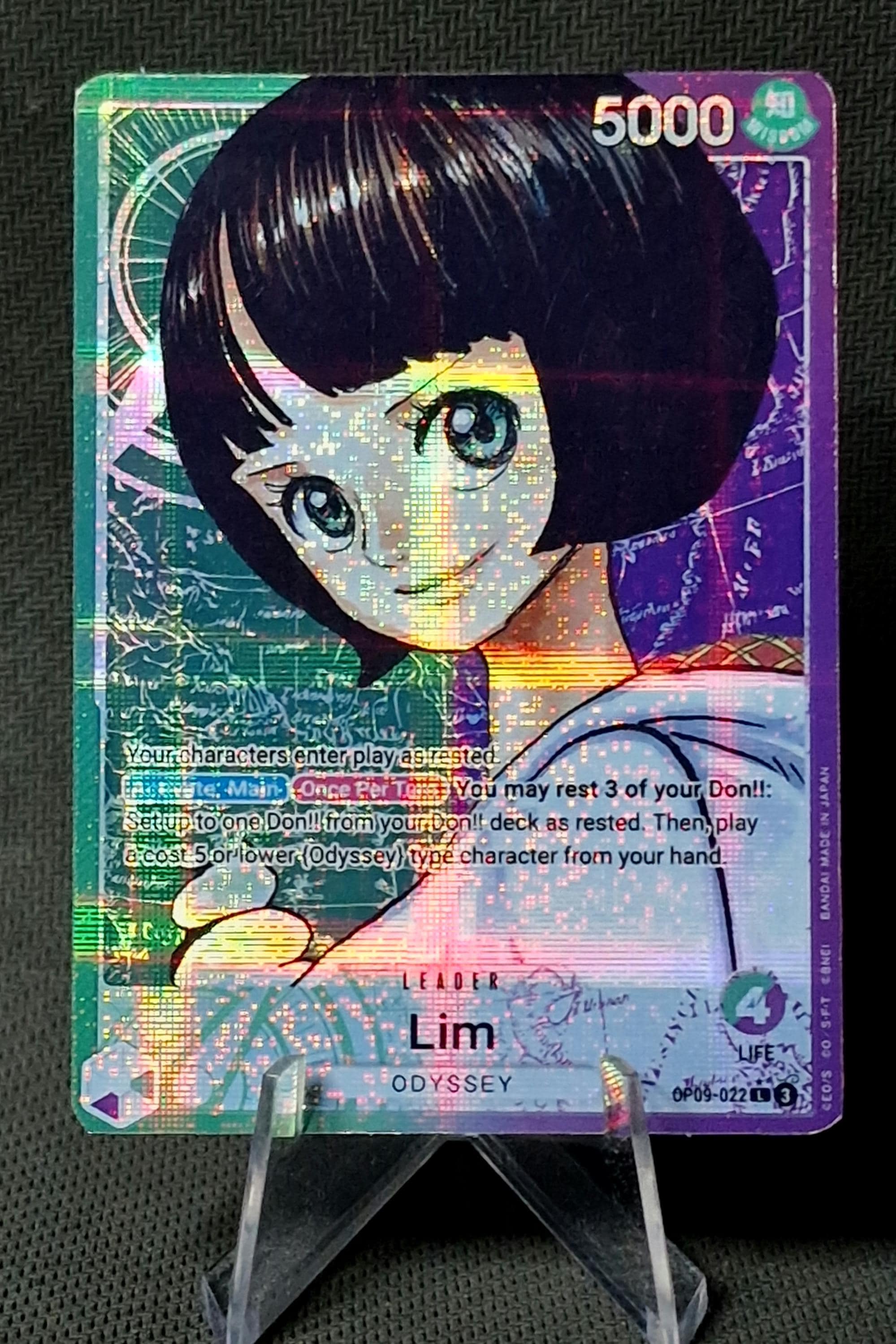 One Piece Proxy Card Holo - Lim Leader OP09-022 Alt Art - Etsy