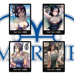 Une pièce DON !! - Carte personnalisée - Fait main - Ensemble Tashigi