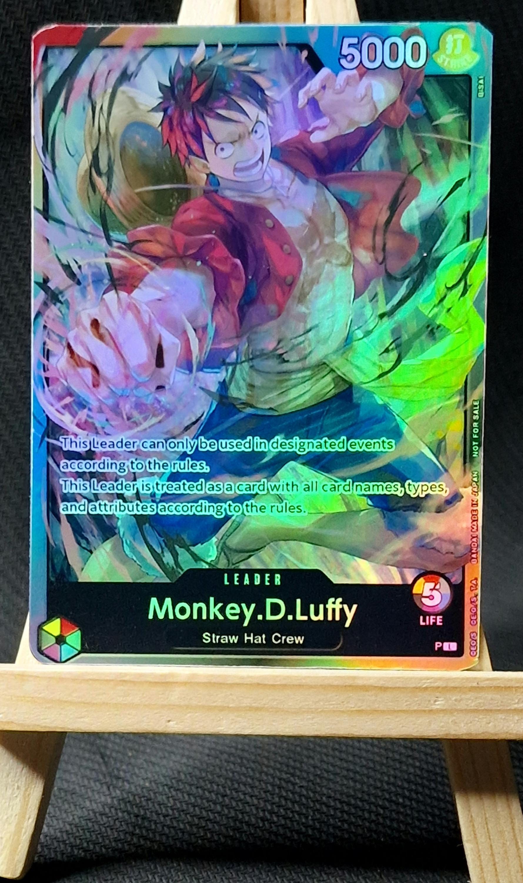 Monkey D. Luffy OP02-041 R Paramount War One Piece Card Game