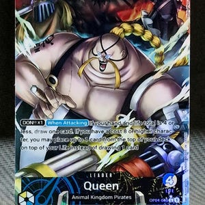 One Piece Proxy-Karte Holo – Queen Leader OP04-040 Alt Art