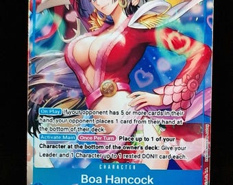 One Piece proxy card Holo - Boa Hancock EB03-026 character