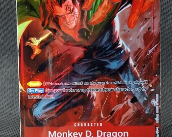 One Piece Proxy Card Holo - Monkey D. Dragon OP07-015
