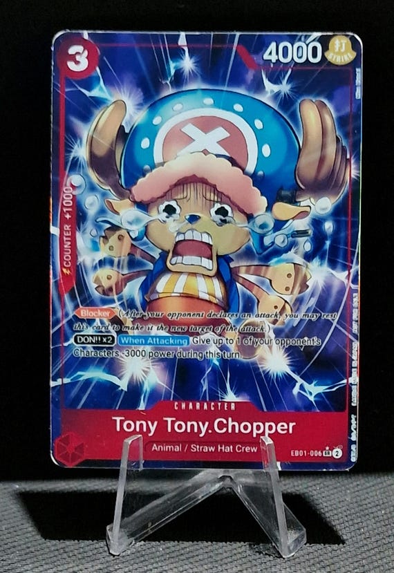 One Piece Proxy Card Holo - Tony Tony Chopper EB01-006 Character