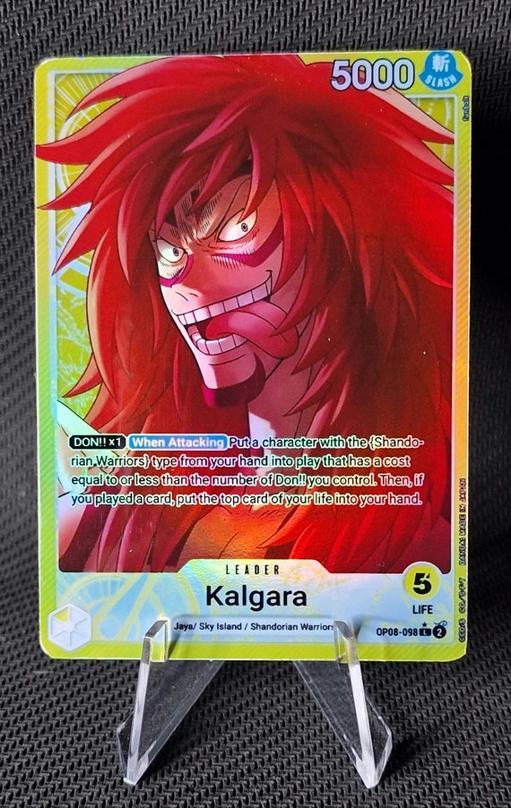 kalgara one piece tcg deck OP08-098 Kalgara (L*)