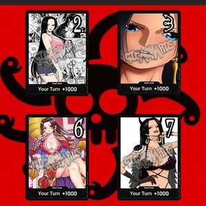 One Piece DON!! - Individuelle Karte - Handgemacht - Boa Hancock Set