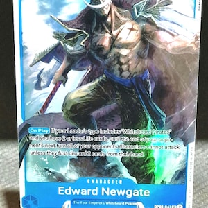 Carte proxy One Piece Holo - Edward Newgate OP08-043 Personnage