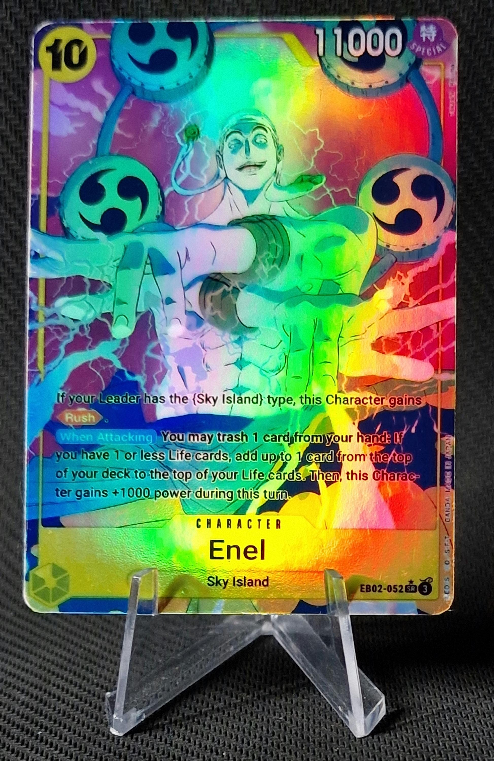 One Piece Proxy Card Holo - Enel EB02-052 Character - Etsy Australia