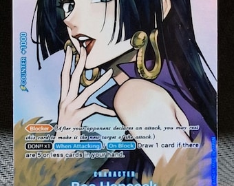 One Piece proxy card Holo - Boa Hancock OP01-078 Special Character OP04