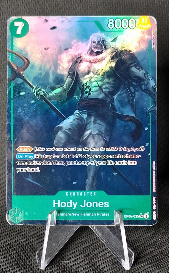 One Piece Proxy Card Holo - Camie Hody Jones - OP06 Character