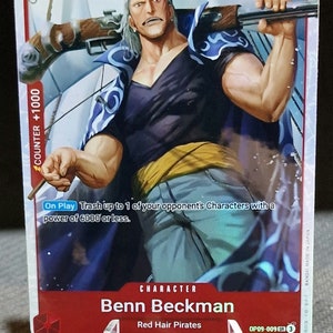 One Piece Proxy-Karte Holo - Ben Beackman OP09-009 Charakter