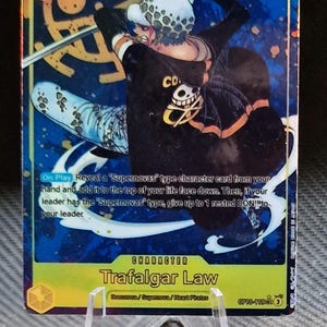 Carte personnalisée de personnage One Piece Proxy Trafalgar Law OP 10-119 SEC