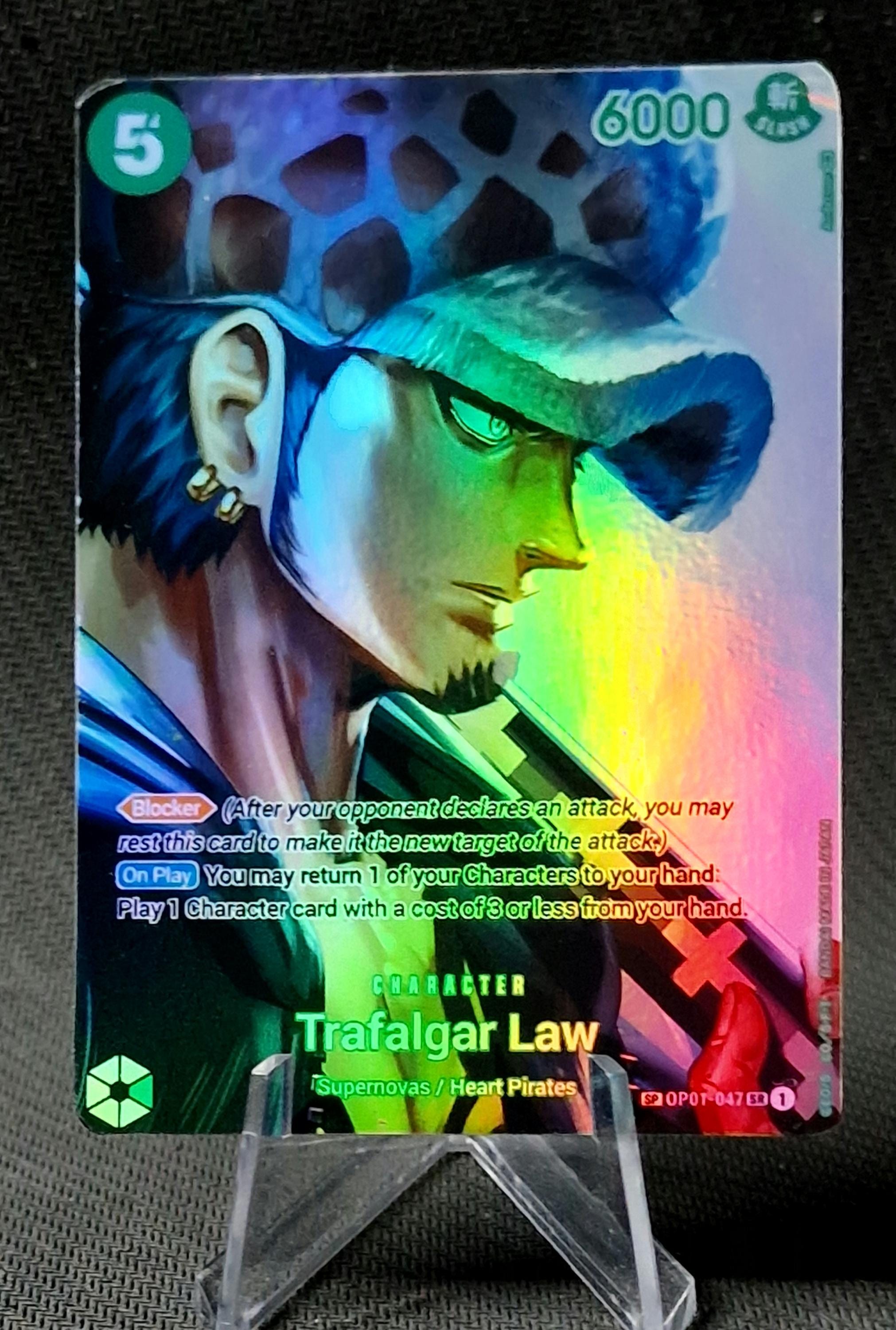 One Piece Proxy Card Holo - Trafalgar Law OP01-047 Special