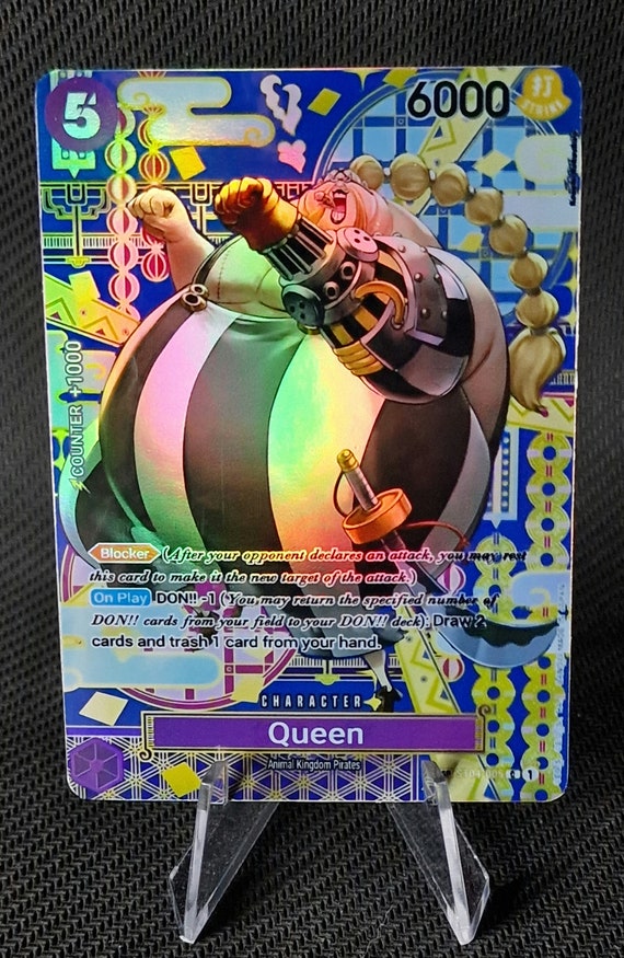 One Piece Proxy Card Holo - Queen ST04-005 Special Character OP08