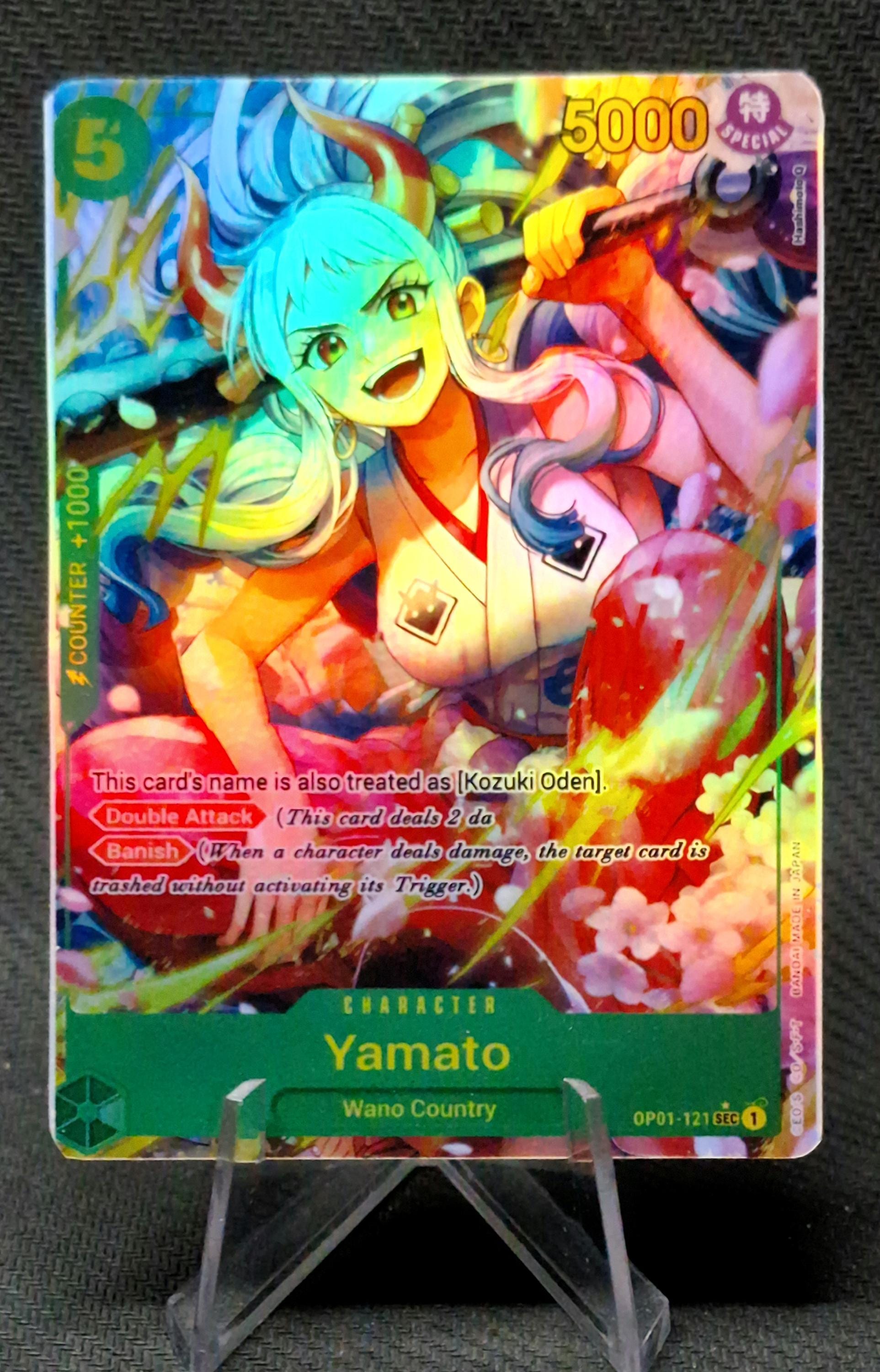 One Piece Proxy Card Holo - Izou Kozuki Momonosuke Raizo Trafalgar