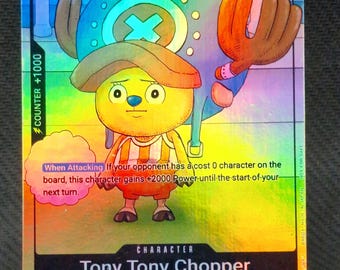 One Piece Proxy Card Holo - Tony Tony.chopper P-065 Character