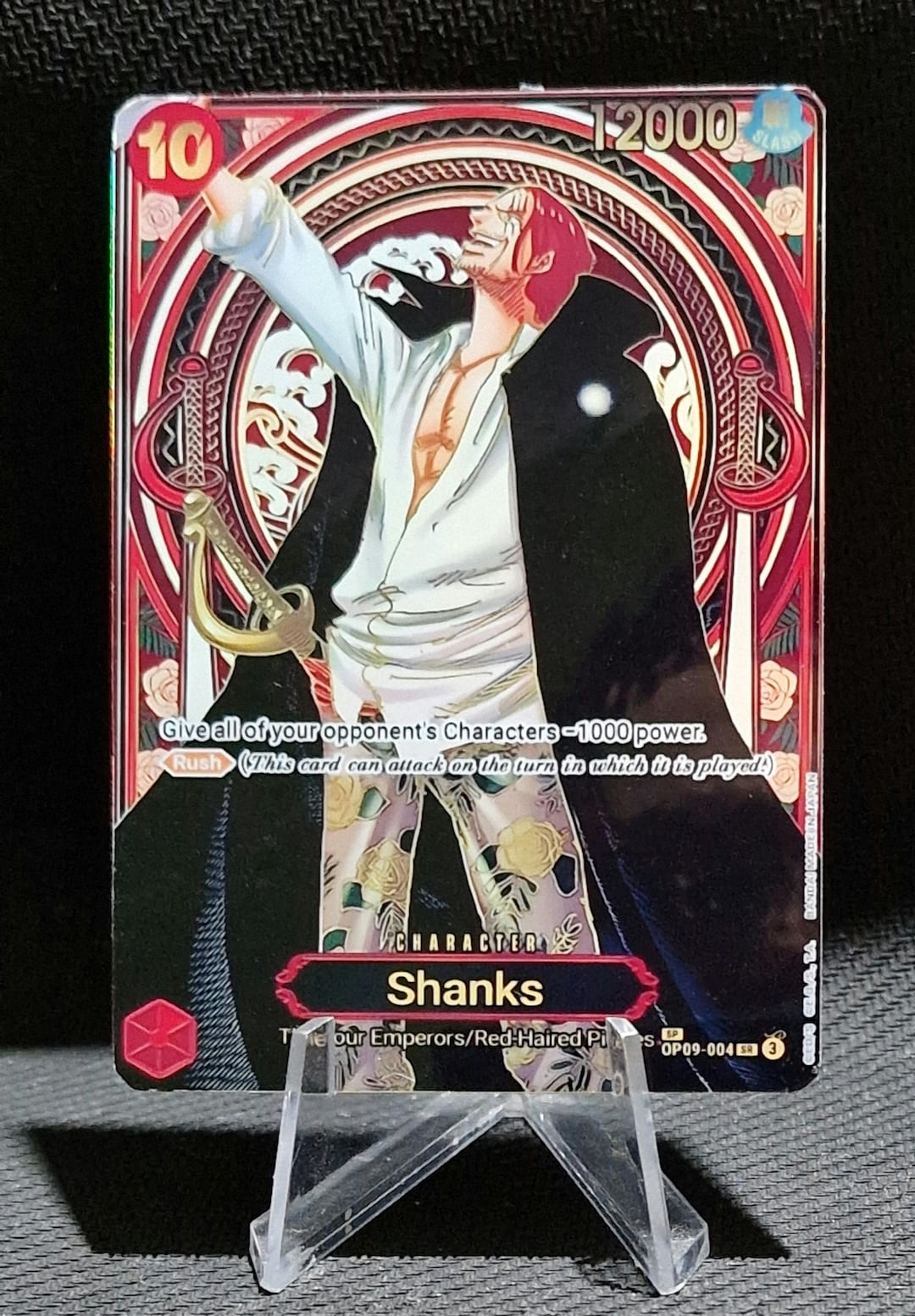 one piece card game shanks Card Game Starter Deck First announced March 7 Shanks OP09-001 ONE PIECE Tcg