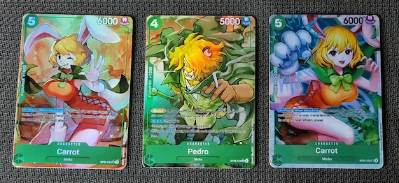 carrot one piece card game One Piece OP08-023 Carrot Alternate Art