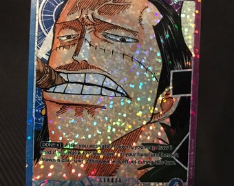 Sir Crocodile OP01-062 L Parallel Holo – ONE PIECE Card Game ROMANCE DAWN (Japanese)