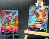 One Piece Proxy Card Holo - Monkey.d.luffy - OP-PR Leader Promo P Sealed  Battle Vol 1 & 2 2023 /2024 Promotion Cards Game 8 Pack Battle ENG - Etsy