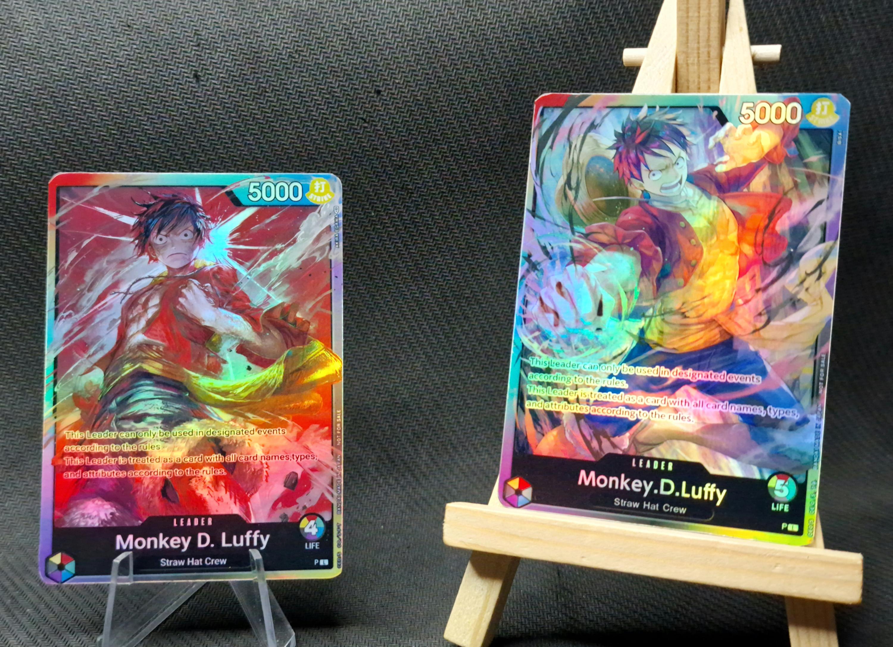 One Piece Proxy Card Holo - Monkey.d.luffy - OP-PR Leader