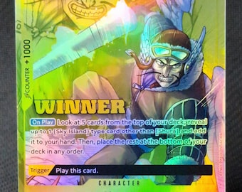 One Piece Proxy Card Holo - Shura OP05-106 Character Tournament