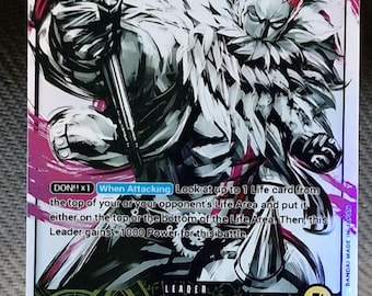 One Piece proxy card Holo - Charlotte Katakuri Leader OP03-099 Alt art