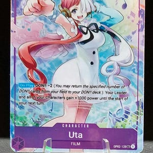 One Piece proxy card Holo - Uta OP02-120 Premium Card Collection character Eng vers
