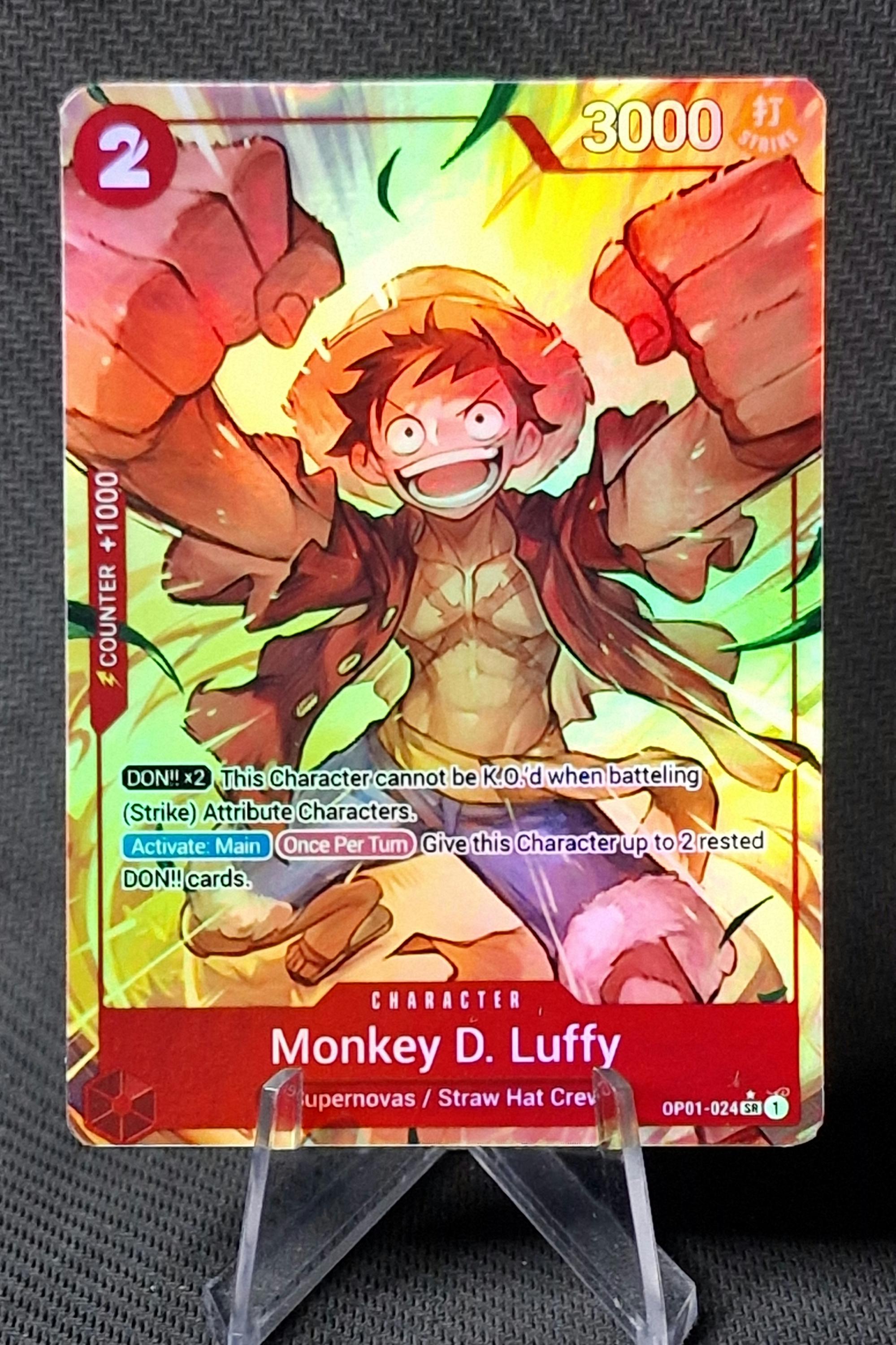 One Piece Proxy Card Holo - Otama Shanks Monkey D. Luffy - PRB01