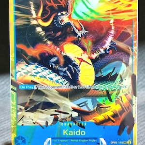 One Piece-Ersatzkarte Holo – Kaido OP05-118 Charakter