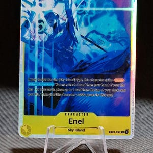 One Piece Proxy Card Holo – Enel EB02-052 Charakter