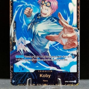 One Piece Proxy-Karte Holo – Koby OP02-098 Flagship Battle 7/2023 Top 8 Promo-Charakter Eng vers