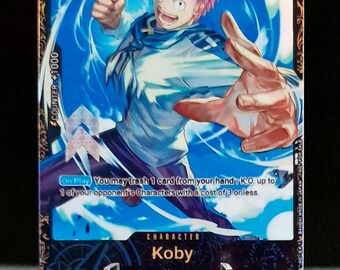 ワンピース プロキシカード ホロ - コビー OP02-098 フラッグシップ