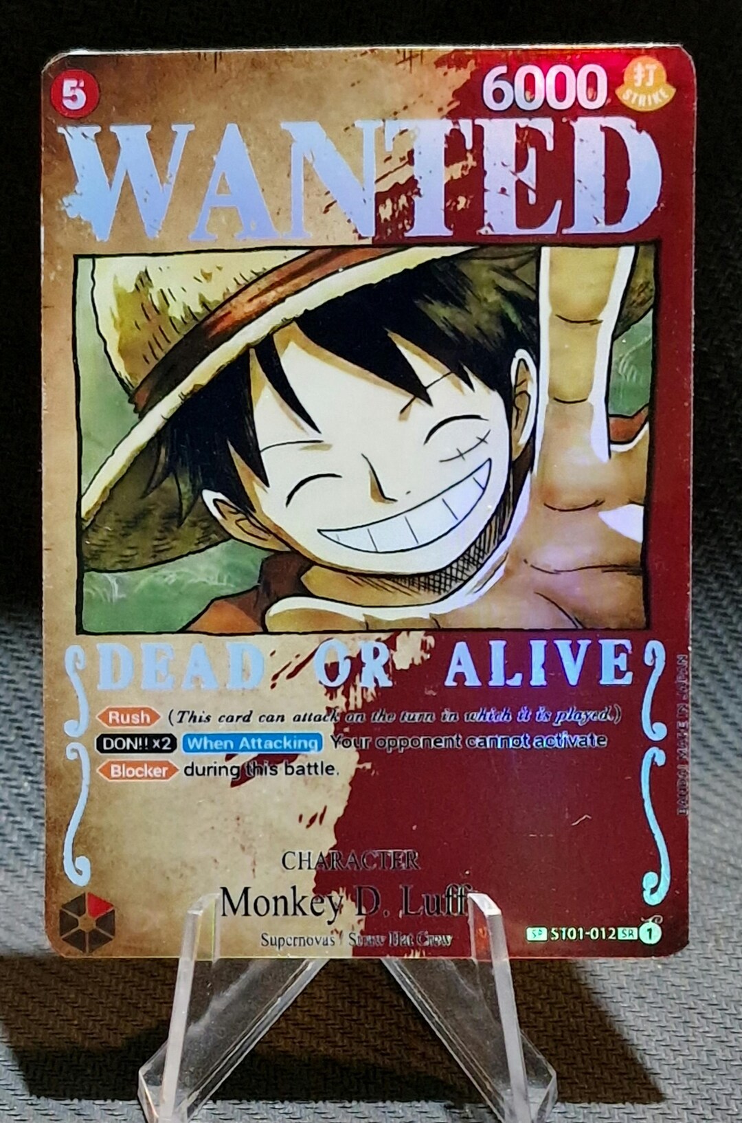 Monkey D. Luffy (SP Alt Art) OP05-119 SEC Emperors in the