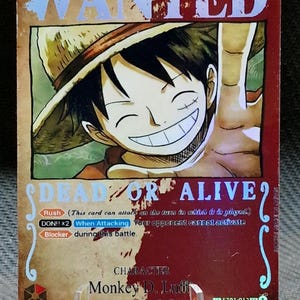 Carte proxy One Piece Holo - Monkey D. Luffy ST01-012 personnage OP 03 alt art