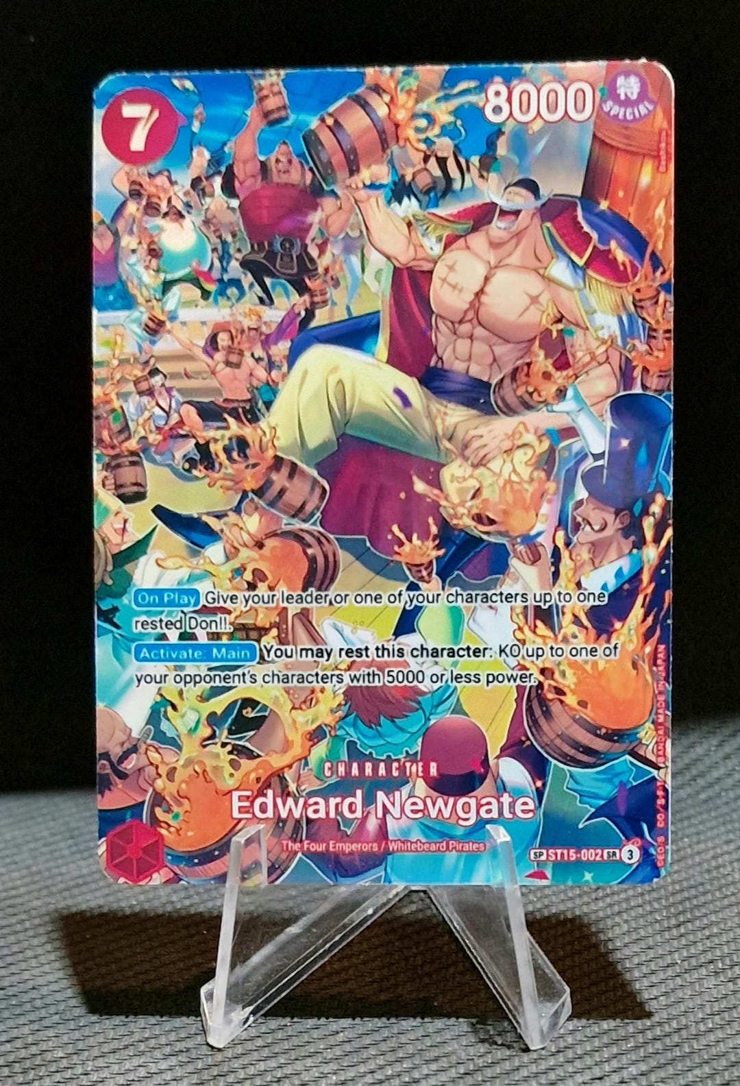 One Piece Proxy Card Holo - Edward Newgate ST15-002 Special One Piece Proxy Card Holo - Edward Newgate ST15-002 Special