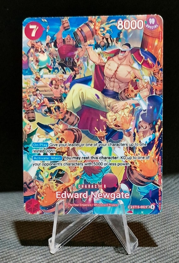 One Piece Proxy Card Holo - Edward Newgate ST15-002 Special